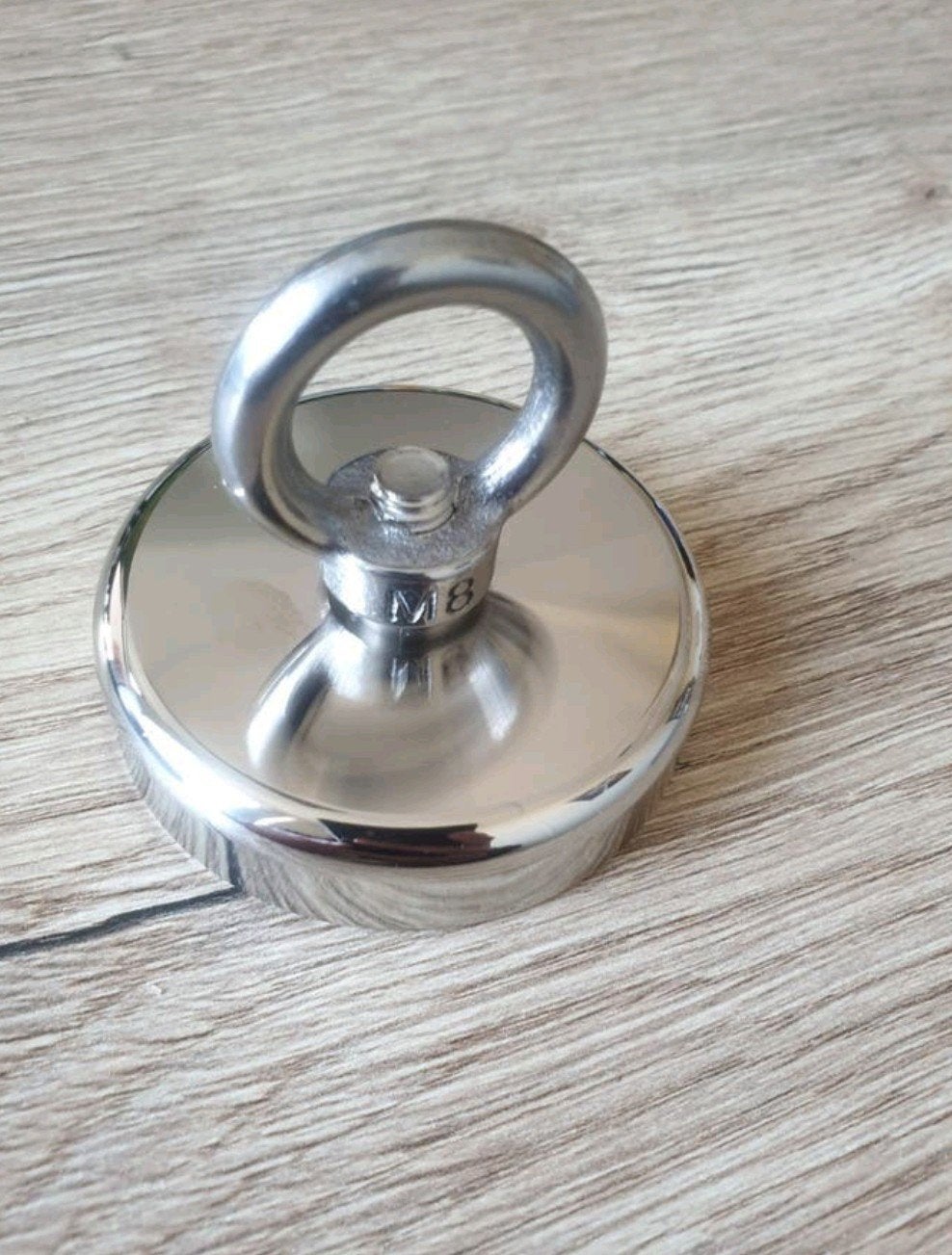 Vismagneet met trekkracht van 150 KG magneet & 20 meter touw, Ophalen of Verzenden, Nieuw, Meer dan 30 cm