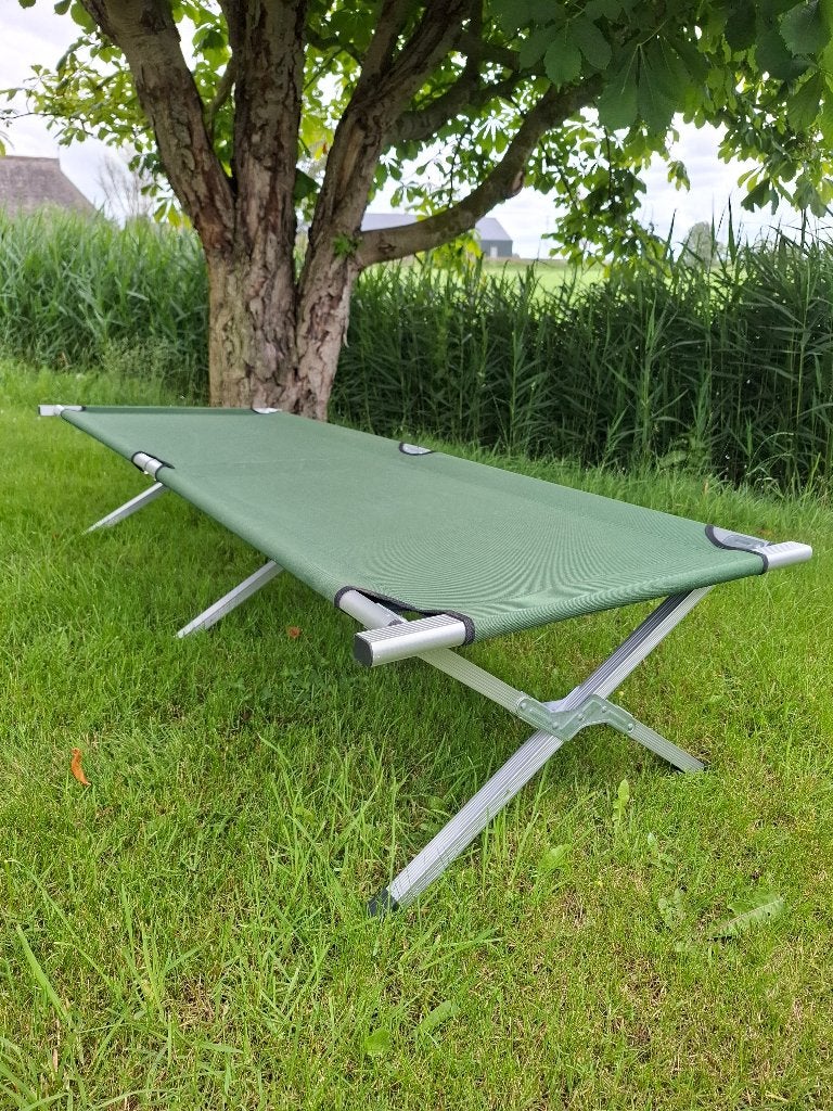 Opvouwbaar veldbed - stretcher eenpersoons, Ophalen, Zo goed als nieuw