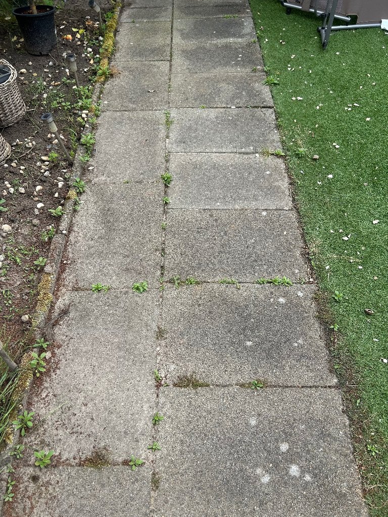 Tuintegels, Ophalen, Gebruikt, 10 m² of meer, Beton