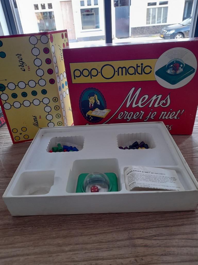 Mens erger je niet! Pop-O-Matic bordspel, Antiek en Kunst, Ophalen of Verzenden