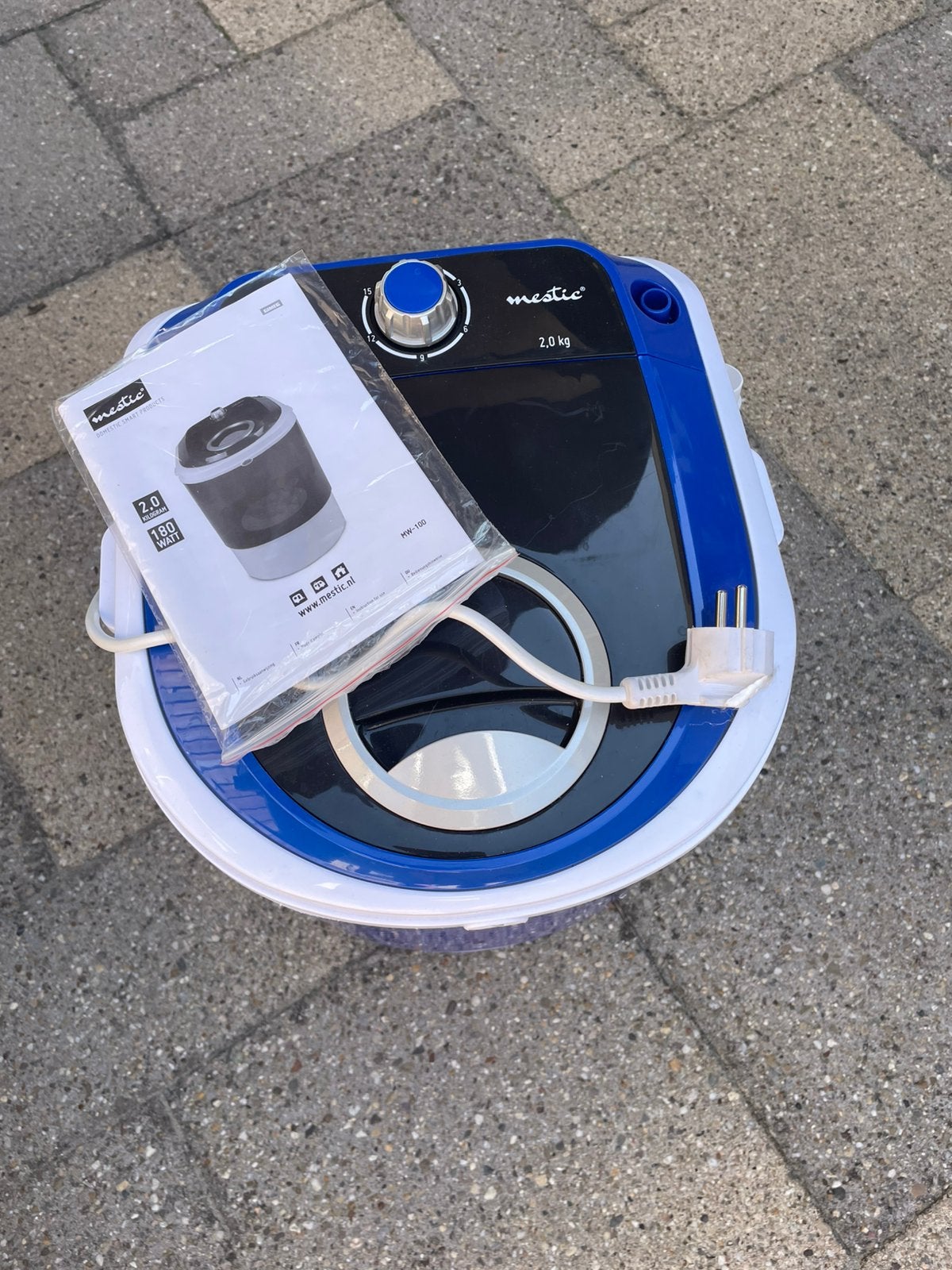 Mestic MW-100 wasmachine, Ophalen, Zo goed als nieuw