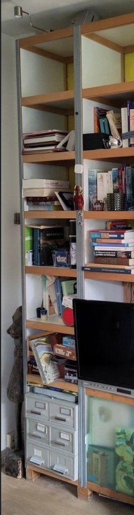 Kewlox kast, Ophalen, Met plank(en), Minder dan 50 cm, Gebruikt