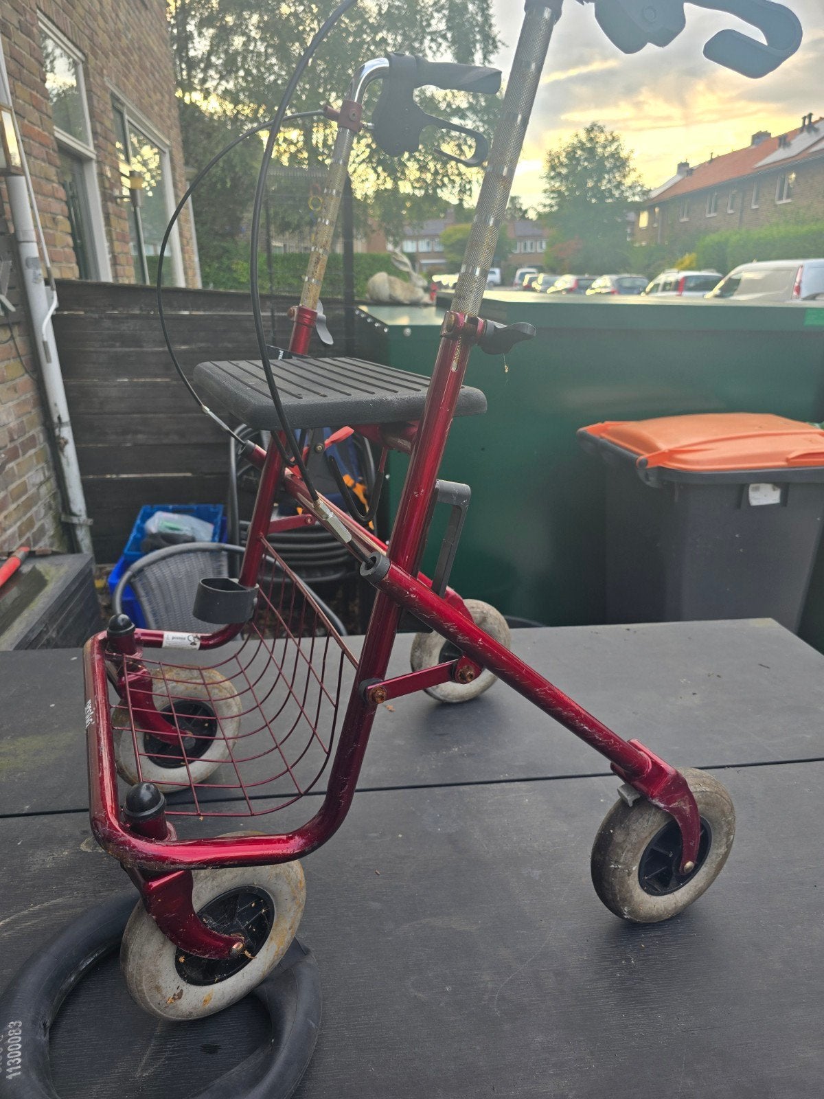 rollator nog in goede staat zie foto.s, Diversen, Rollators, Ophalen, Opvouwbaar, Gebruikt