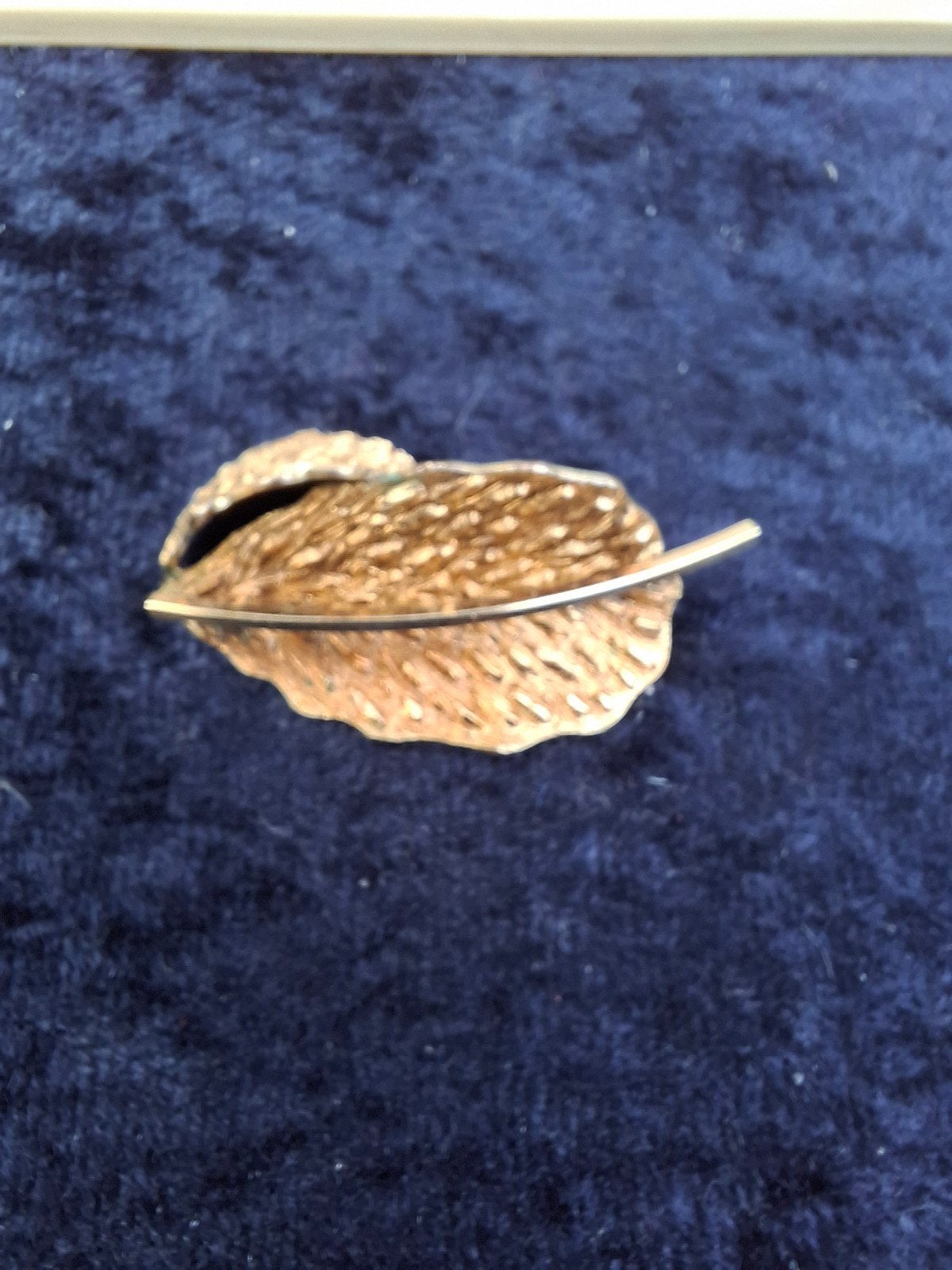vintage broche K&L verguld, Ophalen, Zo goed als nieuw, Goud, Overige materialen