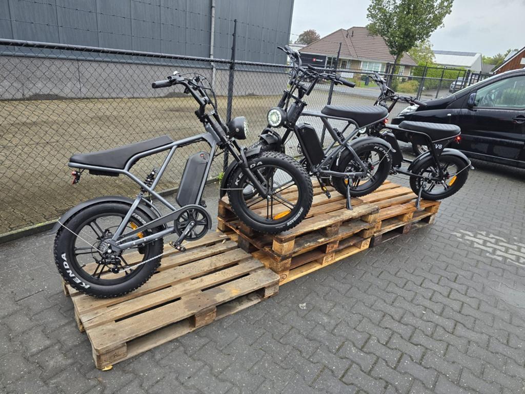 Fatbike OUXI H9 Pro Grijs en Zwart NFC Alarm & Stepjes, Overige merken, -, -, Nieuw