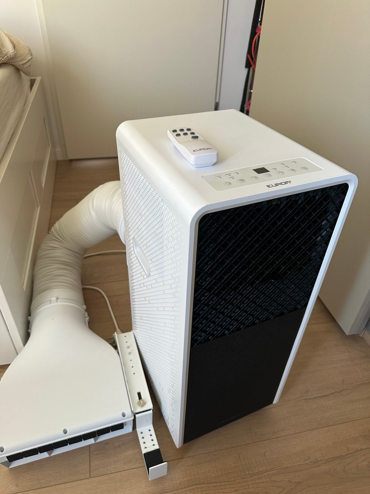 Eurom PAC 9.3 Compact Mobiele Airco - 2600W - 9000 BTU, Ophalen, 2 snelheden, Timer, Nieuw