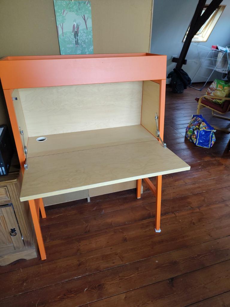 Secretaire bureau Ikea, Ophalen, Gebruikt