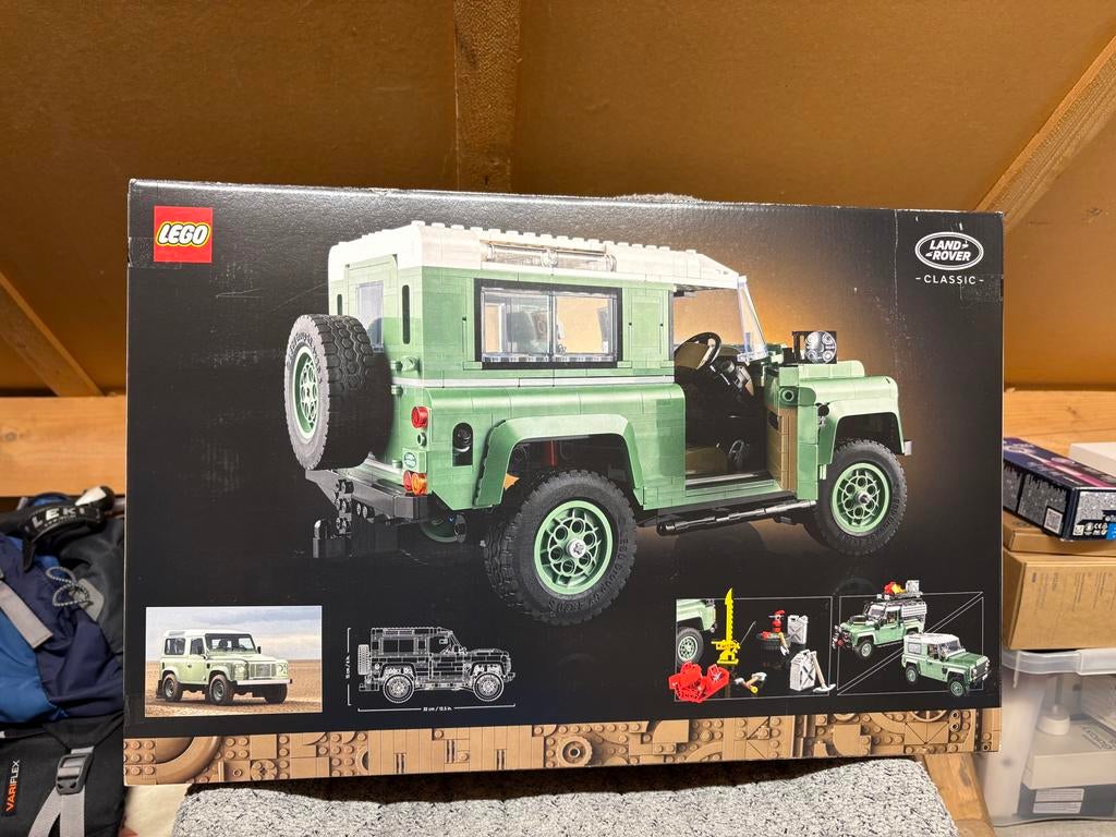 LEGO Icons Land Rover Classic Defender 90 (10317), Ophalen of Verzenden, Nieuw, Overige merken