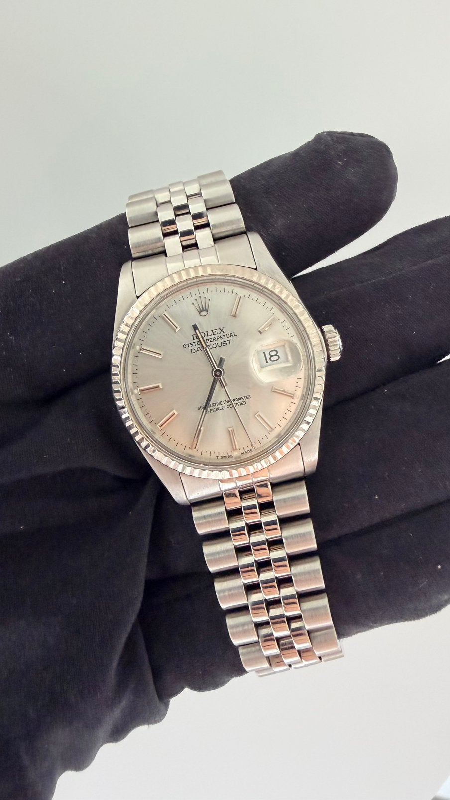 Rolex Datejust 36mm Ref. 16014, Rolex, Ophalen of Verzenden, Zo goed als nieuw, Rolex