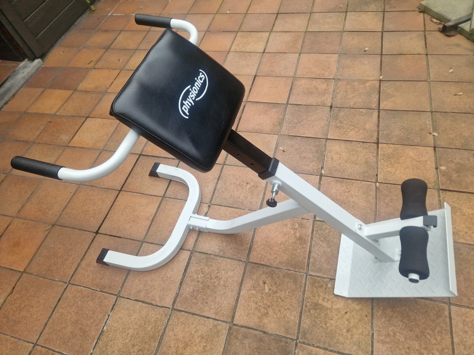 Physionics Hyperextensie Bank - Rugtrainer, Ophalen, Gebruikt, Buik, Fitnessbank