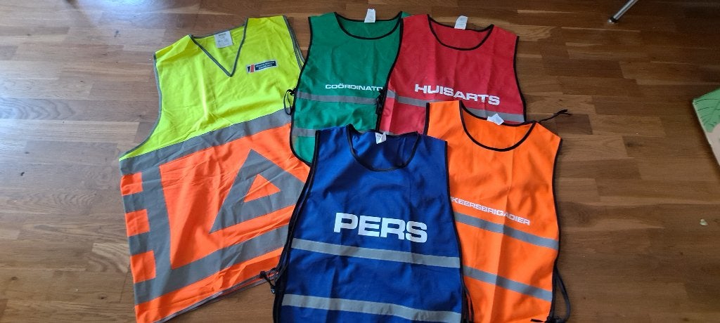 Diverse nieuwe veiligheidshesjes., Ophalen of Verzenden, Nieuw