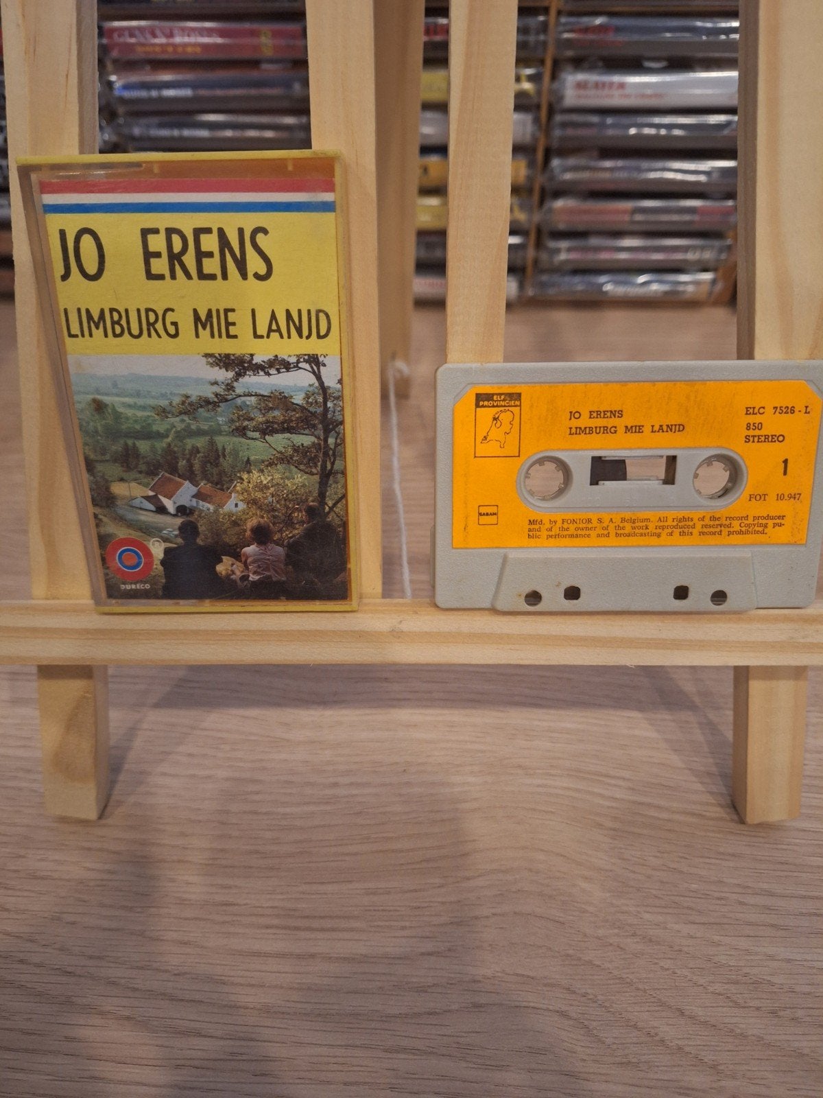 Jo Erens - Limburg Mie Lanjd Cassettebandje, Cd's en Dvd's, Gebruikt, 1 bandje, Ophalen of Verzenden, Origineel