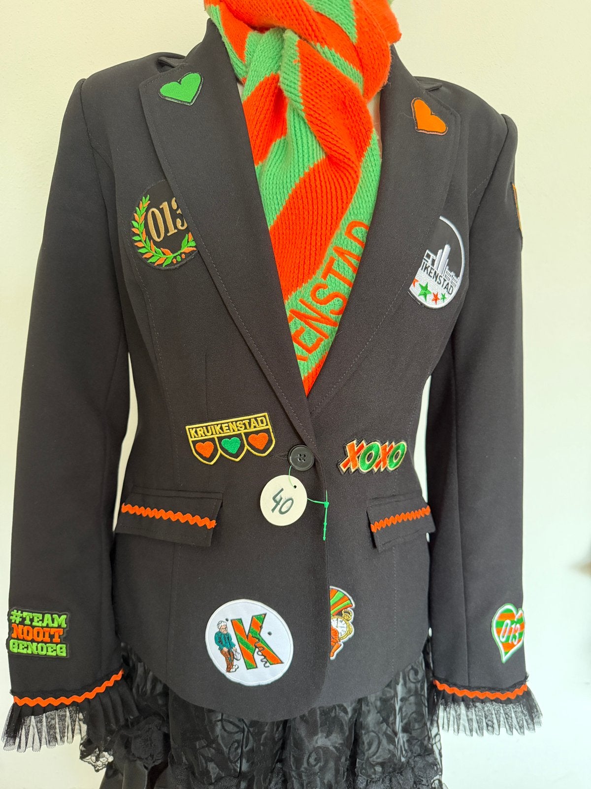 Kruikenstad jas Carnaval jas Tilburg, Ophalen of Verzenden, Carnaval, Kleding
