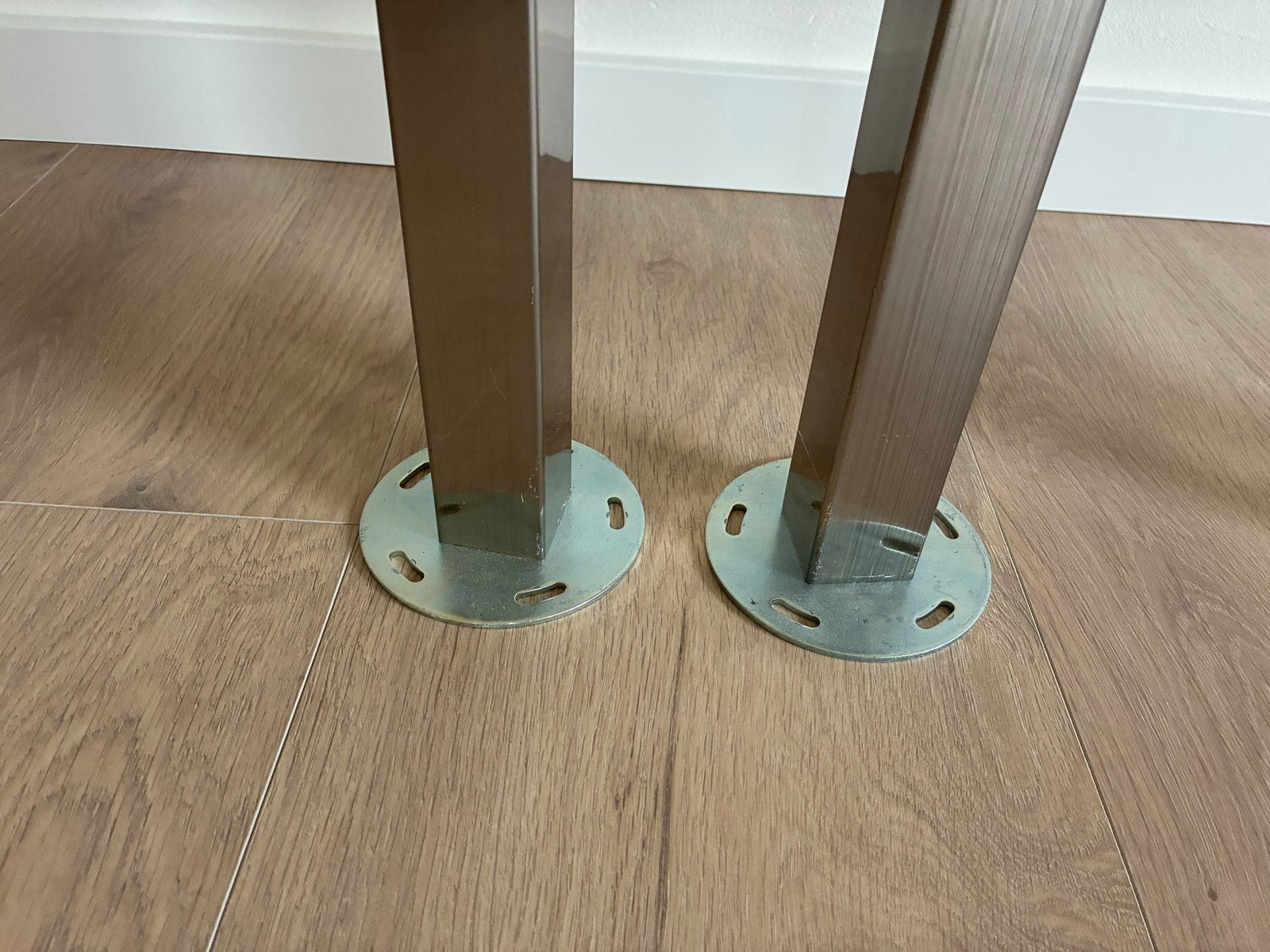 Tafelpoot - 2 stuks - Metaal - 70 cm, Ophalen, Tafelpoot, Minder dan 50 cm, Gebruikt