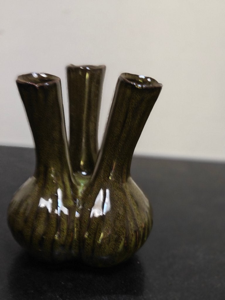keramiek groene vaas Garlic, Ophalen of Verzenden