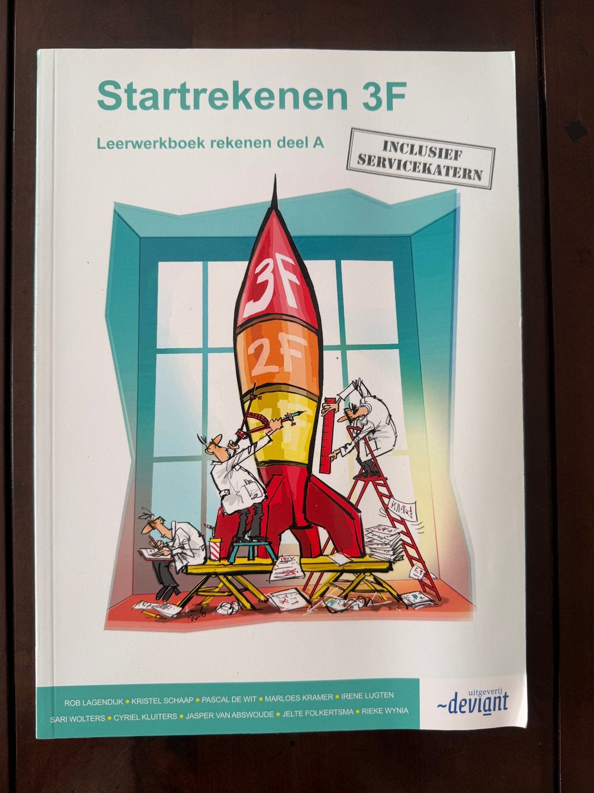 Startrekenen 3F, Overige vakken, Rob Lagendijk; Rieke Wynia; Kristel Schaap; Irene Lugten; Mar..., Ophalen of Verzenden, Zo goed als nieuw
