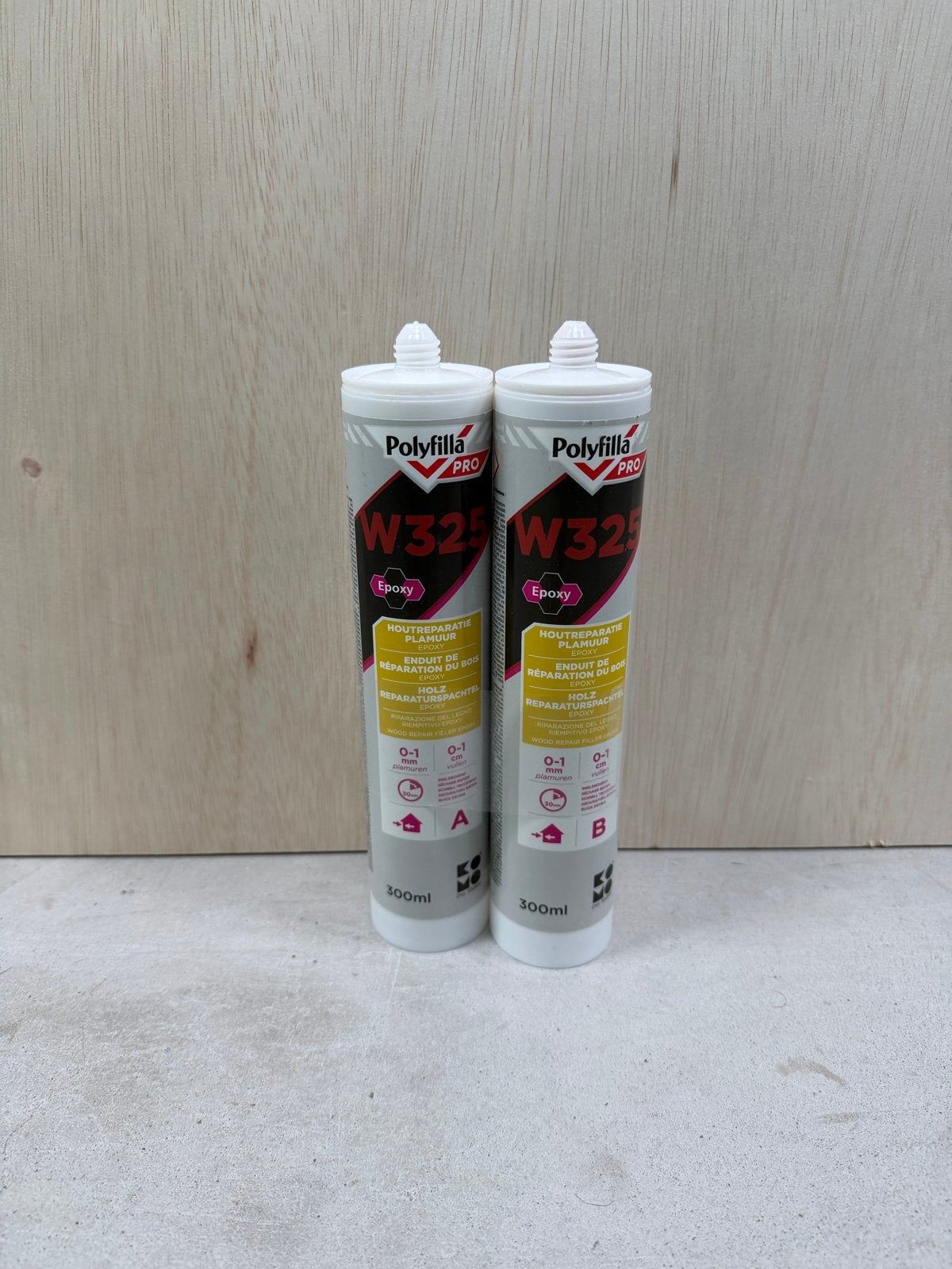 Polyfilla Pro W325 Epoxy Houtreparatie Plamuur 300ml, Doe-het-zelf en Verbouw, Ophalen of Verzenden, Nieuw, Overige typen