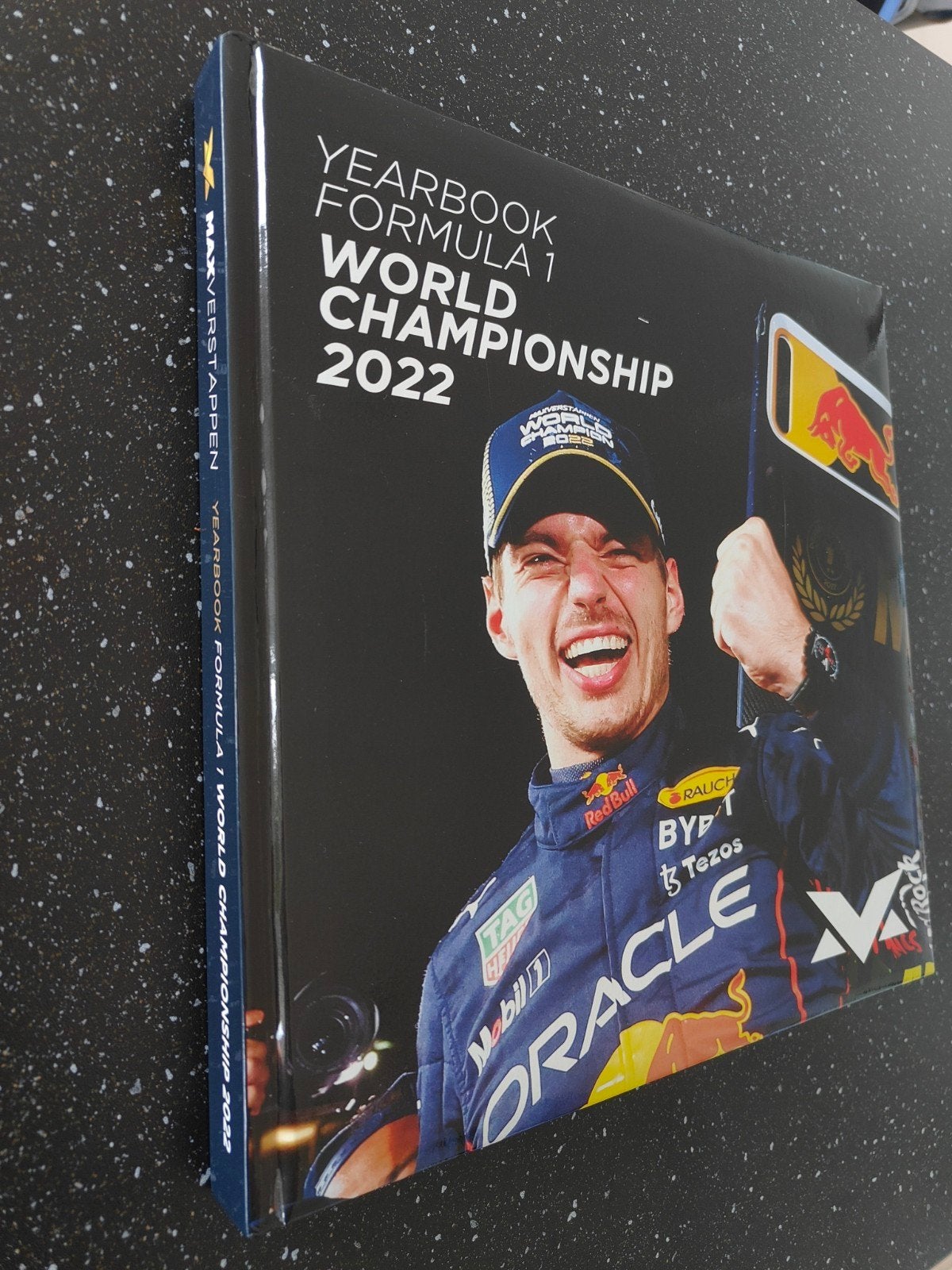 Max Verstappen Jaarboek Formule 1 Wereldkampioenschap 2022, Ophalen of Verzenden, Zo goed als nieuw, Algemeen, Max Verstappen