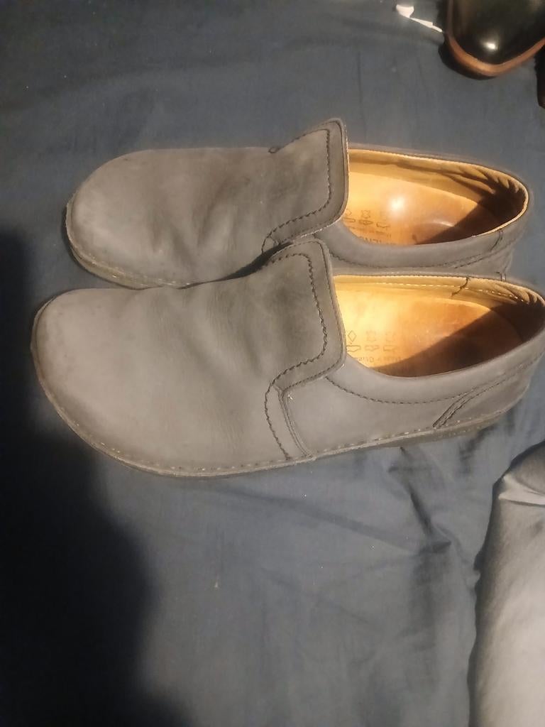 Birkenstock blauw maat 8 42, twee keer gedragen nieuw 159.95, Ophalen of Verzenden, Zo goed als nieuw, Blauw