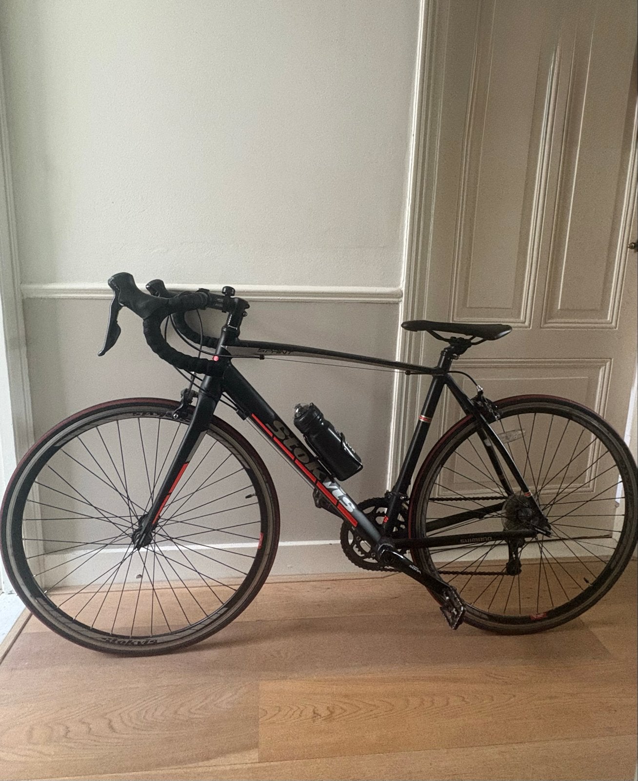 Stokvis Sprint racefiets met Shimano onderdelen, 28 inch, Gebruikt, Aluminium, 15 tot 20 versnellingen