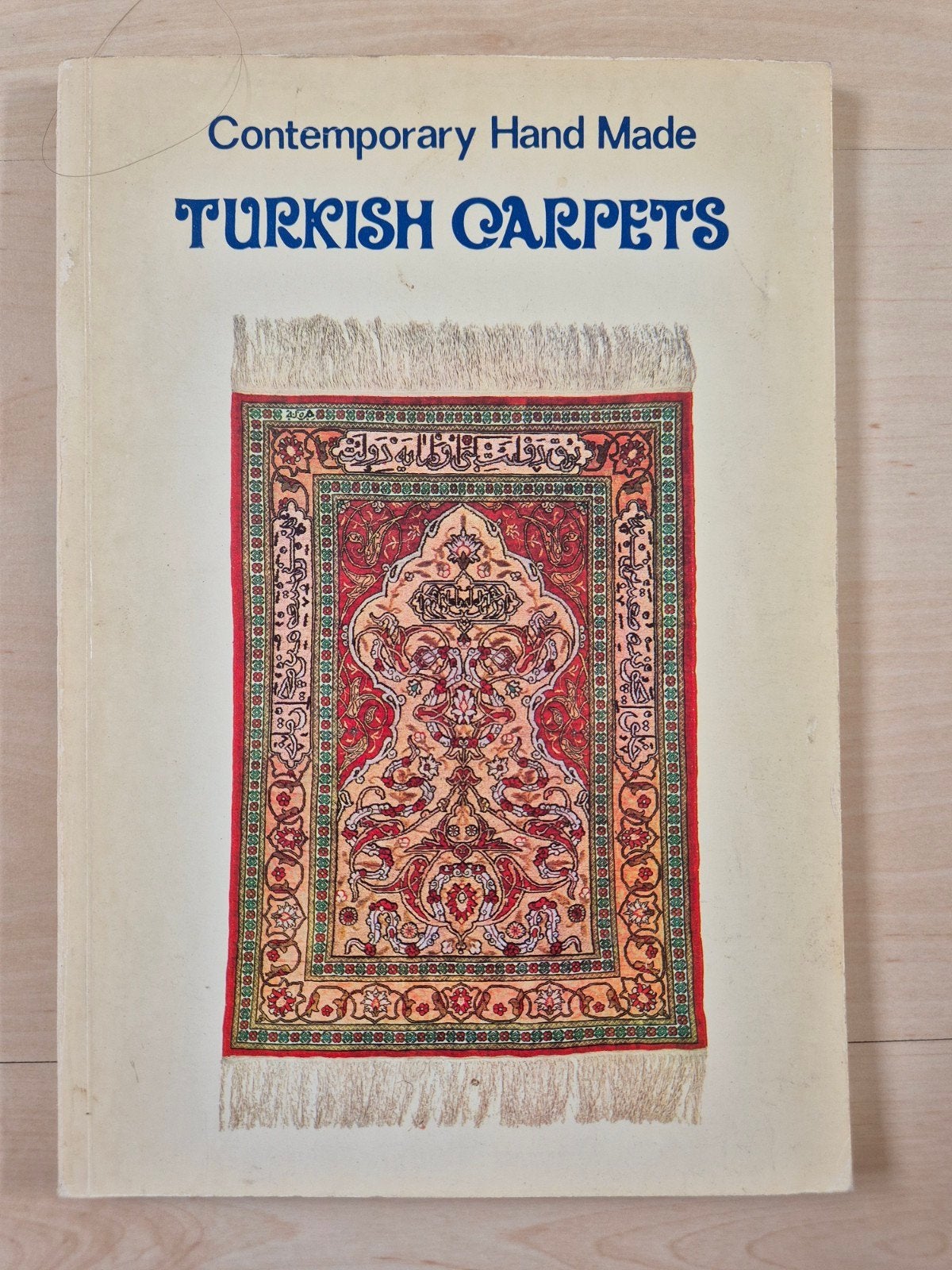 Contemporary Hand Made Turkish Carpets boek, Ophalen of Verzenden, Gelezen, Overige onderwerpen, Onbekend
