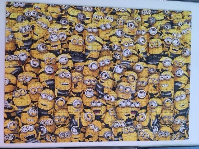 Puzzel 1000 stukjes: Verschrikkelijke Ikke 3, Hobby en Vrije tijd, Denksport en Puzzels, Ophalen of Verzenden, 500 t/m 1500 stukjes