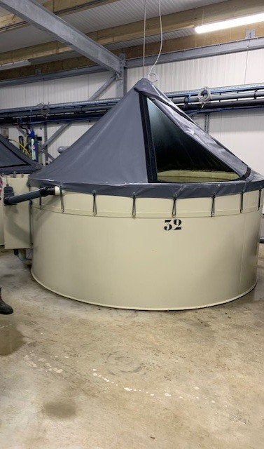 Kunststof bak 320 cm doorsnee en 120 cm hoog, Ophalen, Leeg aquarium