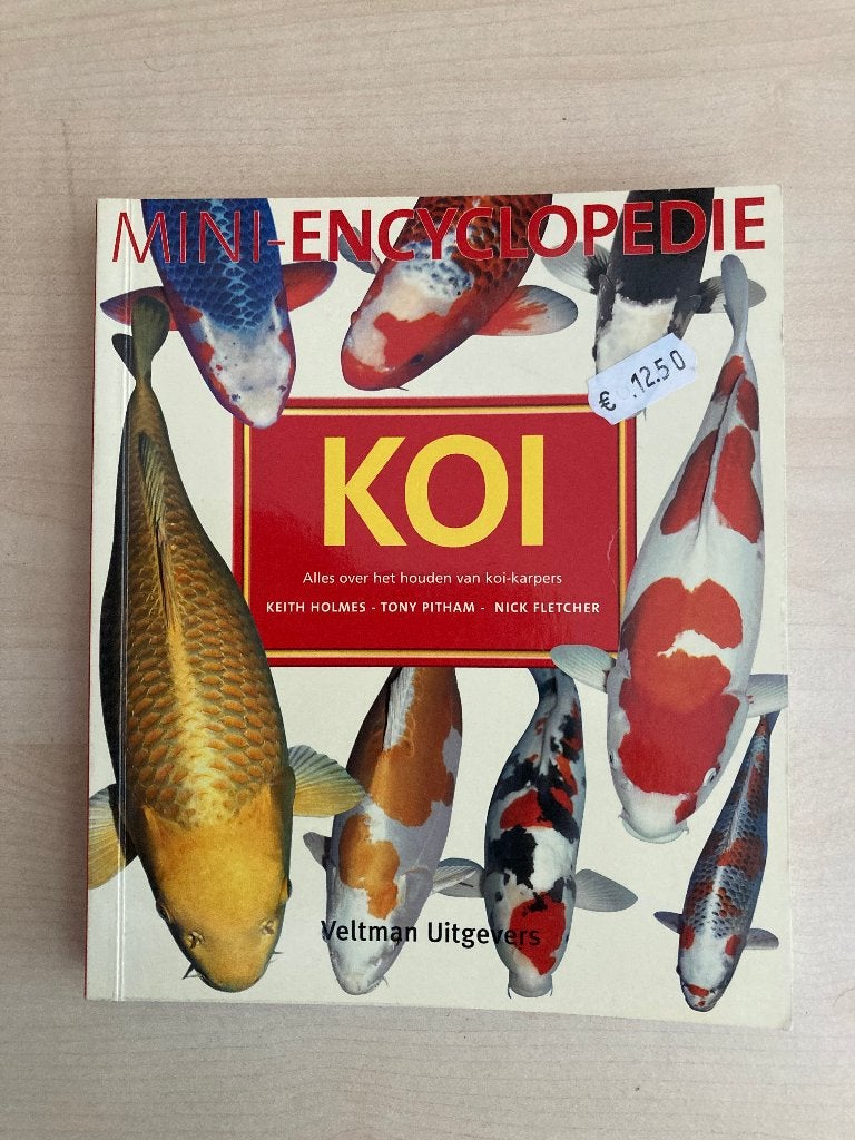 koi boek, Ophalen of Verzenden, Zo goed als nieuw, Vissen