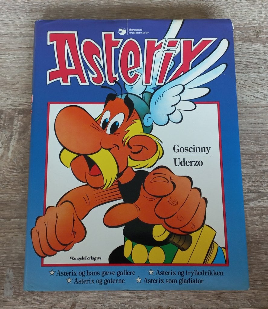 Wangels Asterix Bundel Hardcover Vol. 1 (Deens, hardcover), Boeken, Gelezen, Eén stripboek, Ophalen of Verzenden, Goscinny & Uderzo