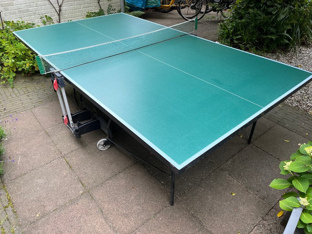 Tafeltennistafel Sponeta S 1-72 e - Inklapbaar & Verrijdbaar, Sport en Fitness, Tafeltennis, Ophalen, Gebruikt, Tafel Indoor, Verrijdbaar