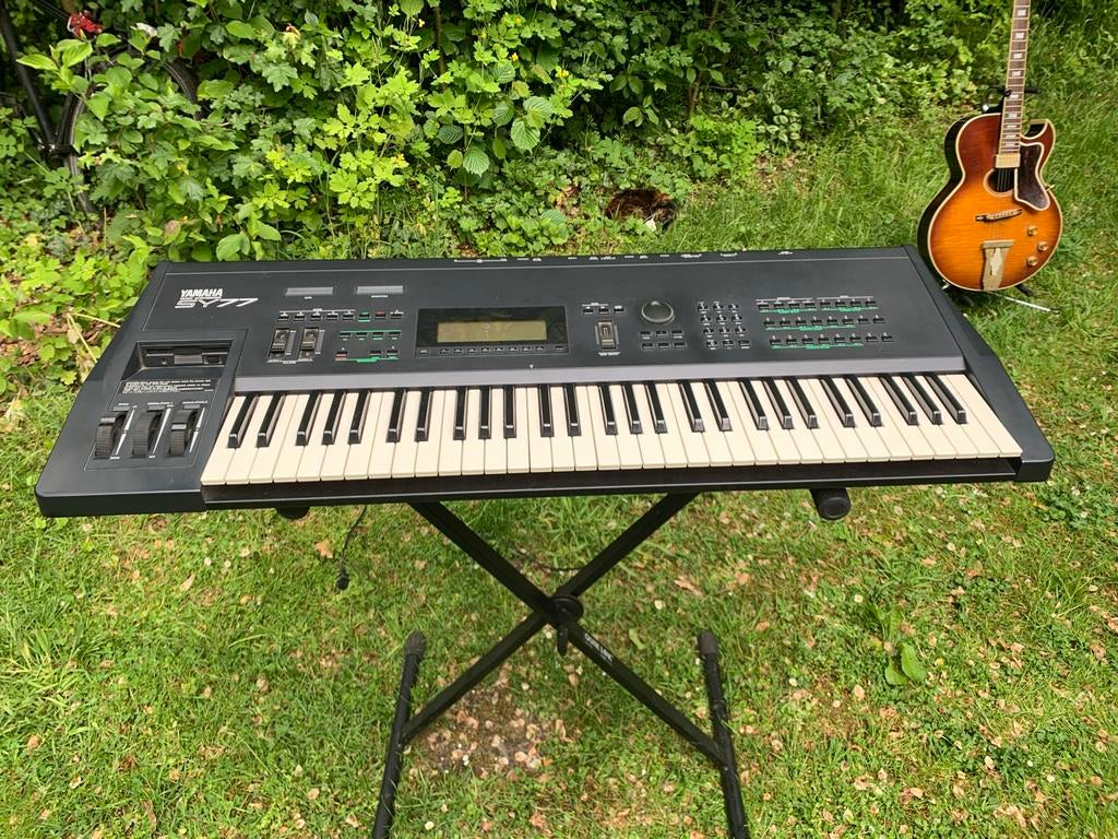 Yamaha SY77 Synthesizer Workstation - Vintage Digitaal, Muziek en Instrumenten, Synthesizers, Yamaha, Ophalen of Verzenden, Met midi-aansluiting