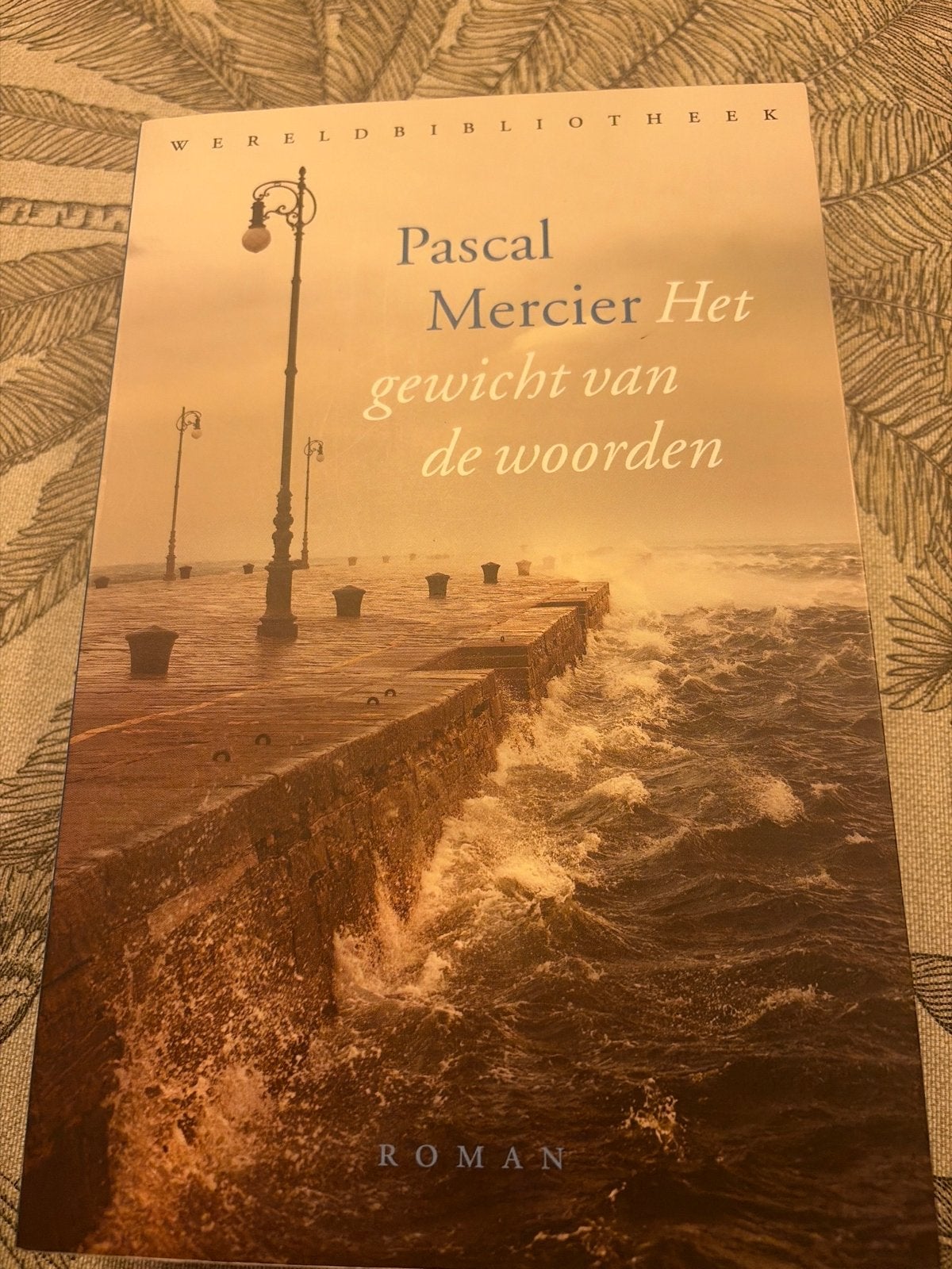 Het Gewicht van de Woorden - Pascal Mercier (Wereldbibliothe, Boeken, Ophalen of Verzenden, Zo goed als nieuw, Nederland