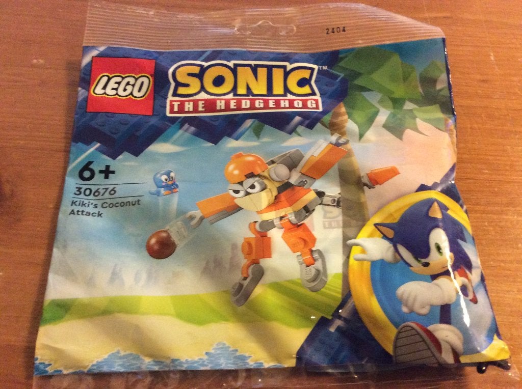 Lego Sonic the Hedgehog Kiki's Coconut Attack, Nieuw, Kinderen en Baby's, Lego, Nieuw, Ophalen of Verzenden, Complete set