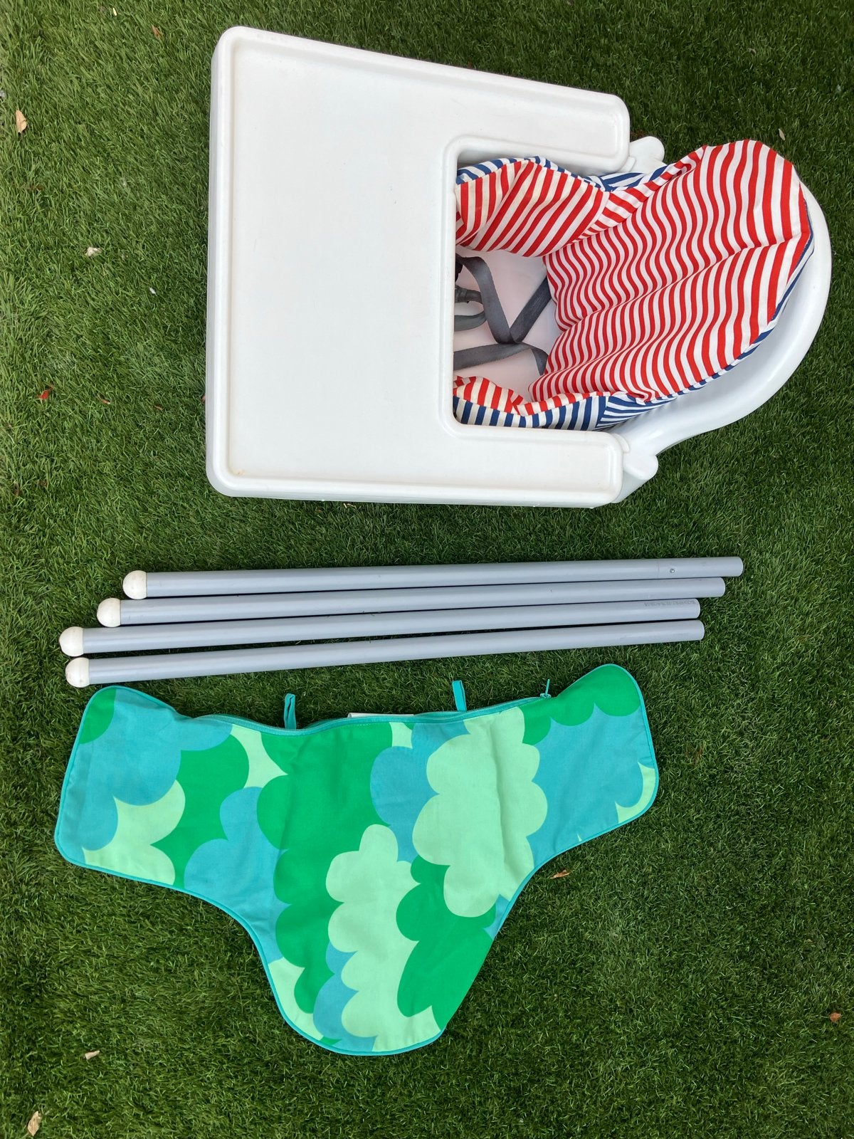 IKEA Antilop kinderstoel met kussen en extra hoes, Kinderen en Baby's, Kinderstoelen, Ophalen of Verzenden, Gebruikt, Overige typen