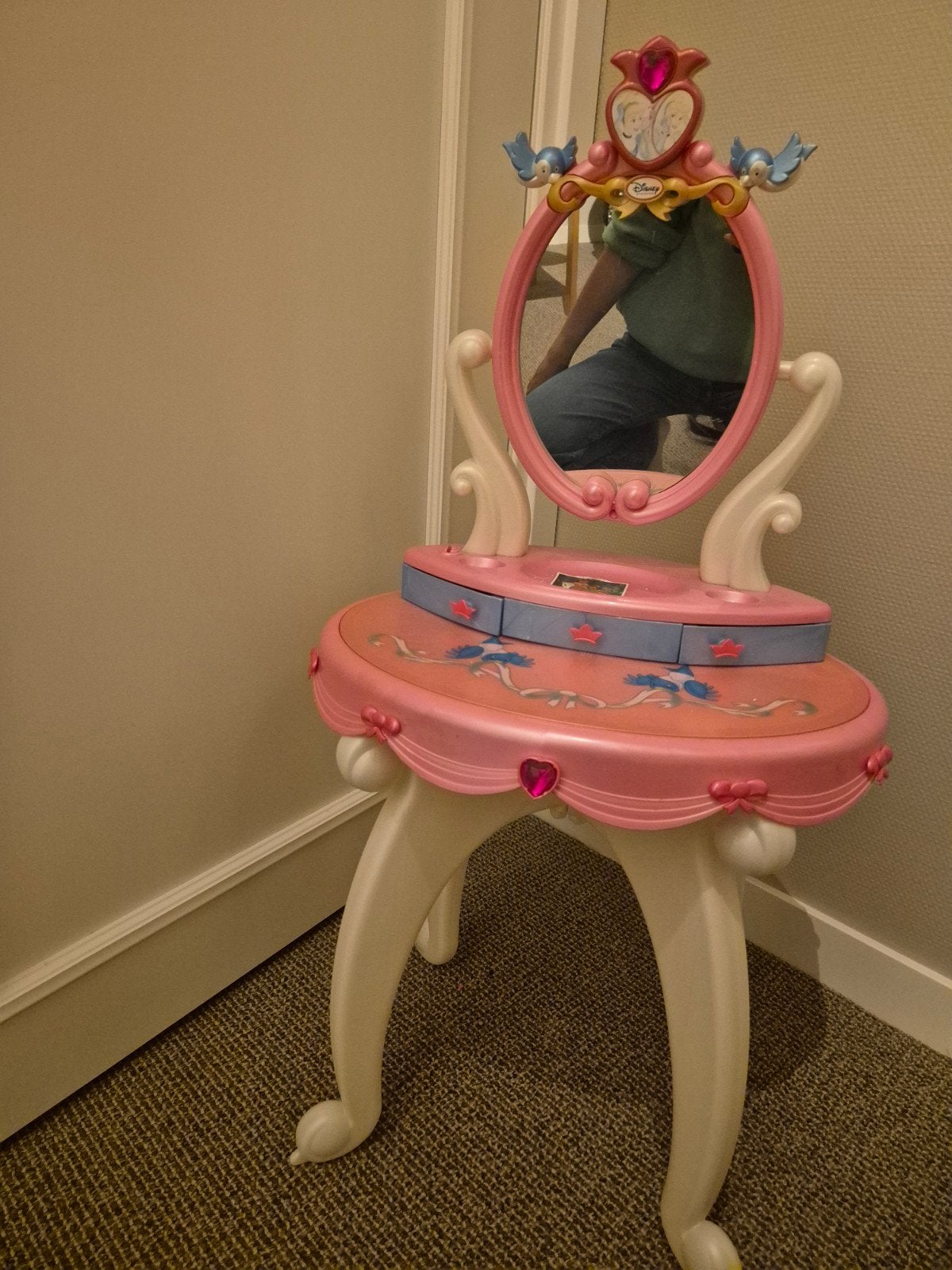 Kaptafel Smoby Disney Princess, Huis en Inrichting, Ophalen, Gebruikt, Minder dan 100 cm, Minder dan 50 cm