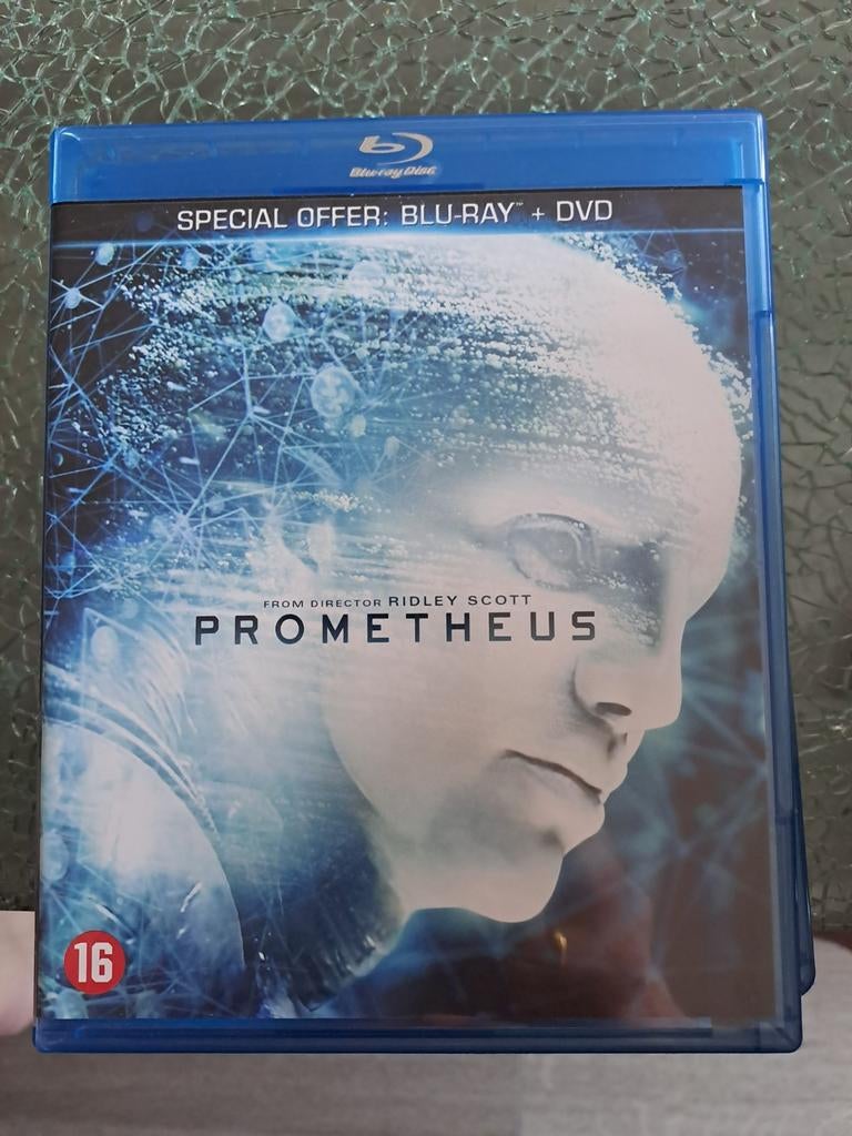 Prometheus (brd en dvd), Cd's en Dvd's, Blu-ray, Ophalen of Verzenden, Zo goed als nieuw, Muziek en Concerten