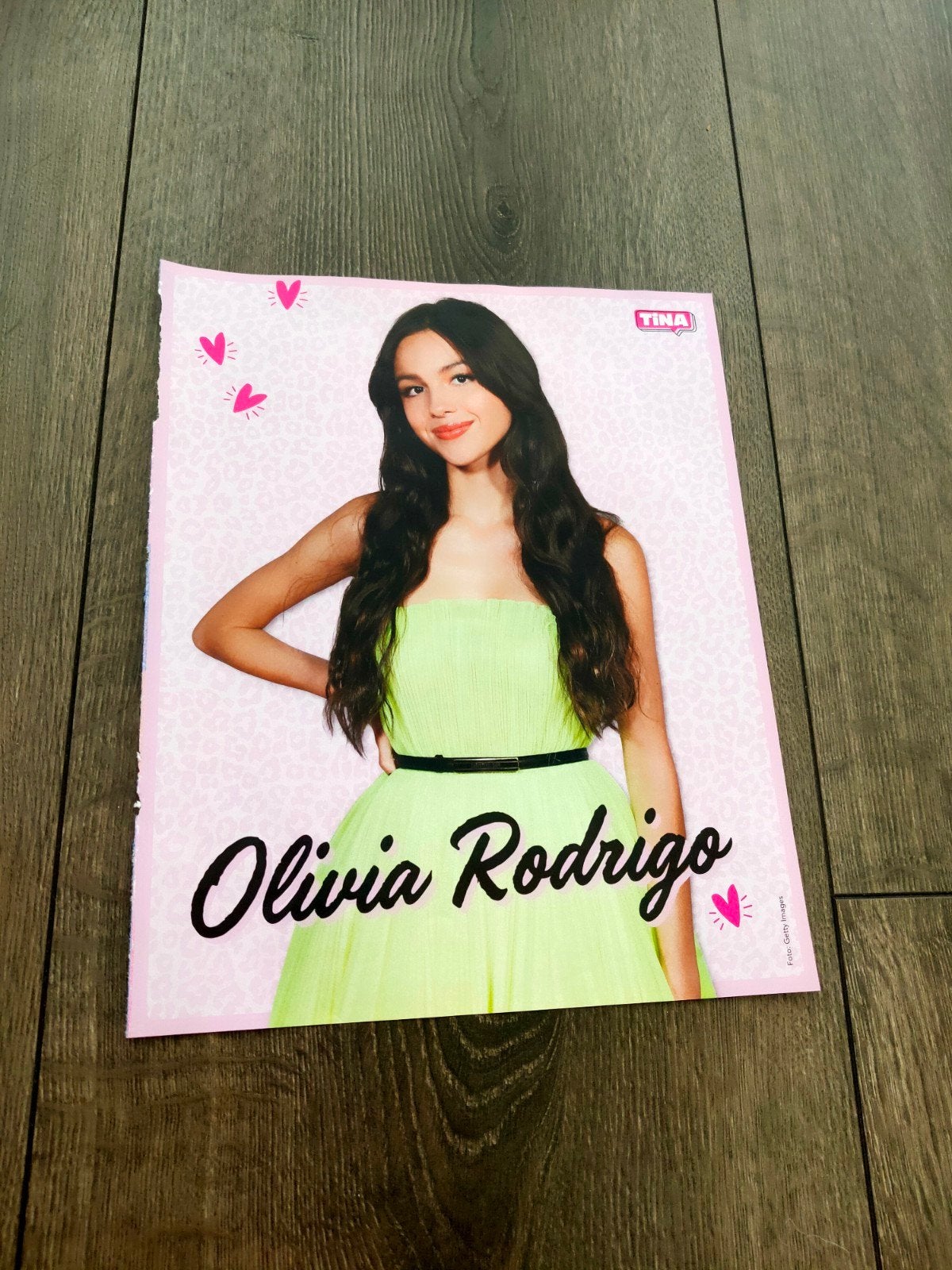 Tina - Olivia Rodrigo Poster, Ophalen of Verzenden, Nieuw, A1 t/m A3