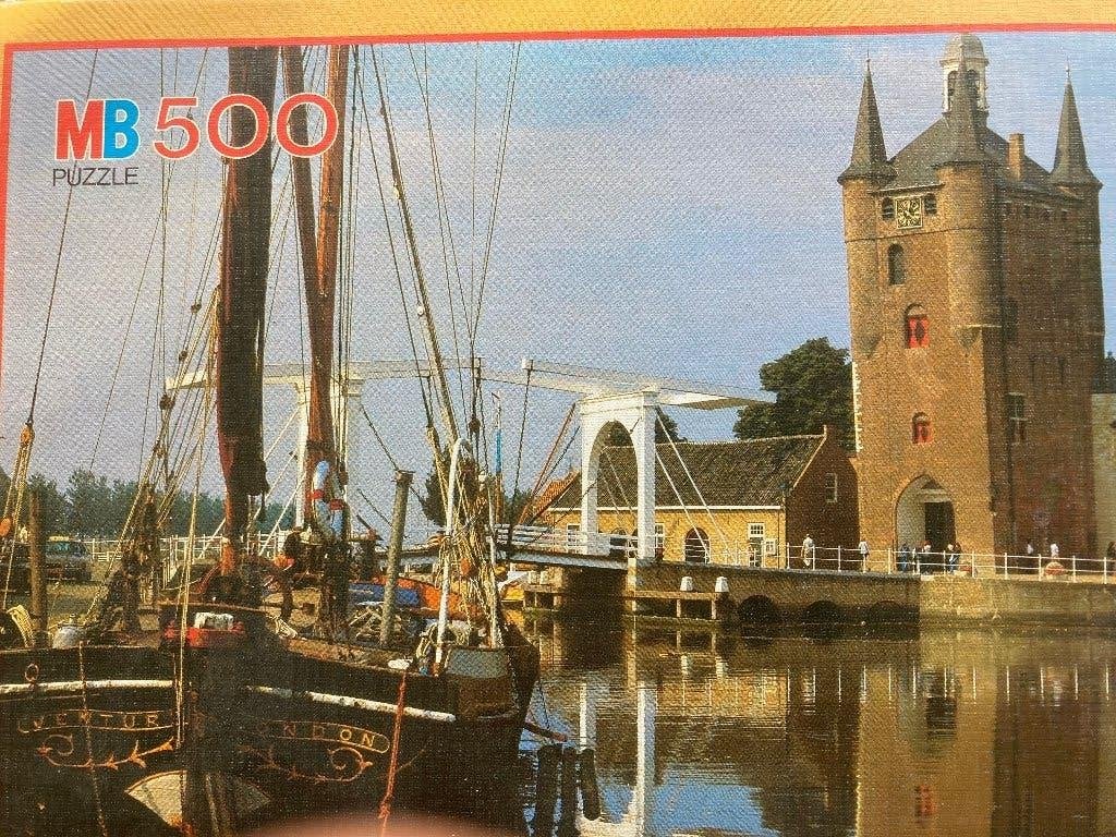 3 complete en gave legpuzzels Asterix, Zierikzee en Brugge, Ophalen of Verzenden, 500 t/m 1500 stukjes, Zo goed als nieuw
