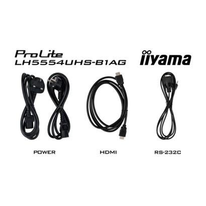 iiyama ProLite LH5554UHS-B1AG 55” 4K UHD Digital Signage, Overige merken, Info.nl@iiyama.com, Nieuw, Ophalen of Verzenden