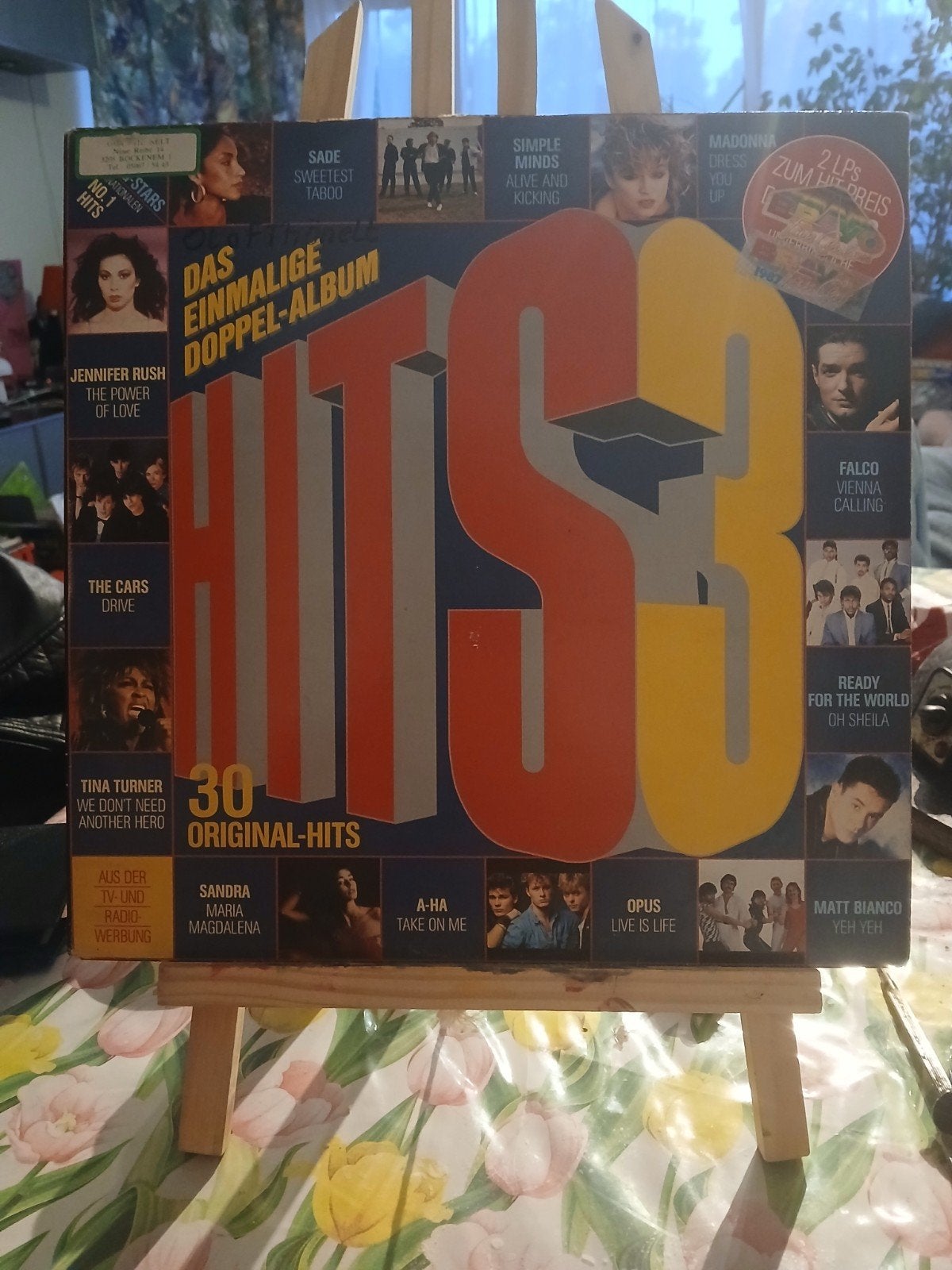Hits 3 - Het Eenmalige Dubbel-Album (30 Original-Hits), Cd's en Dvd's, Gebruikt, Complilatie, Ophalen of Verzenden, 12 inch