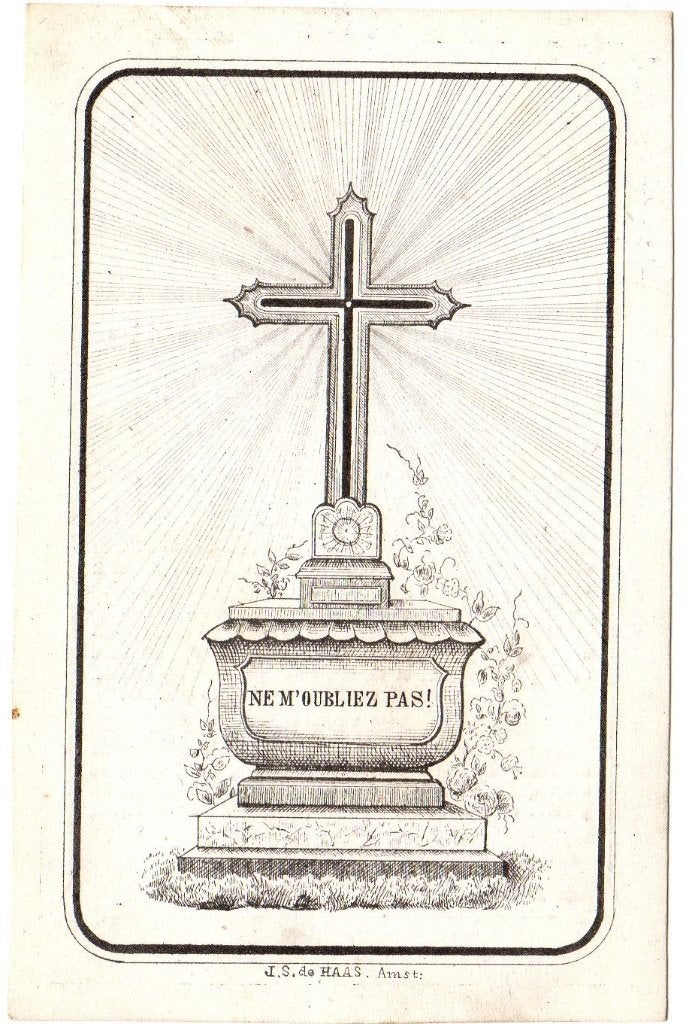Romain Paternoster 1821 Brussel + 1871 Amsterdam, 50 jaar, Ophalen of Verzenden