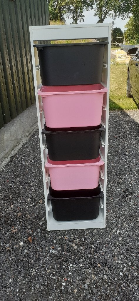 Lade Kast en Kap Tafel, Ophalen, 50 tot 100 cm, Zo goed als nieuw, 3 of 4 laden