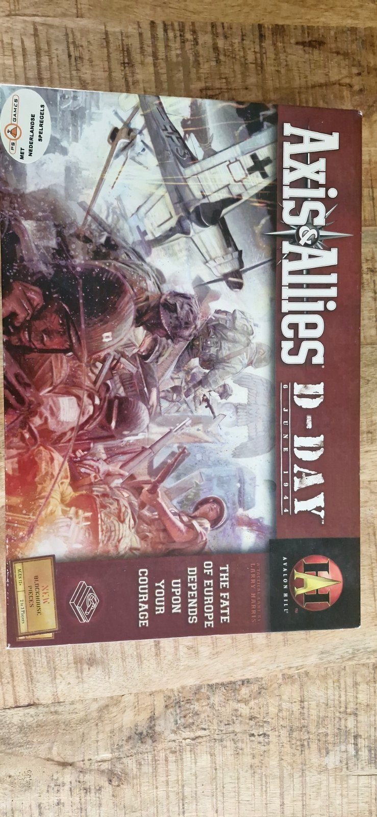 Axis & Allies D-Day bordspel - Strategisch WOII spel, Hobby en Vrije tijd, Gezelschapsspellen | Bordspellen, Een of twee spelers