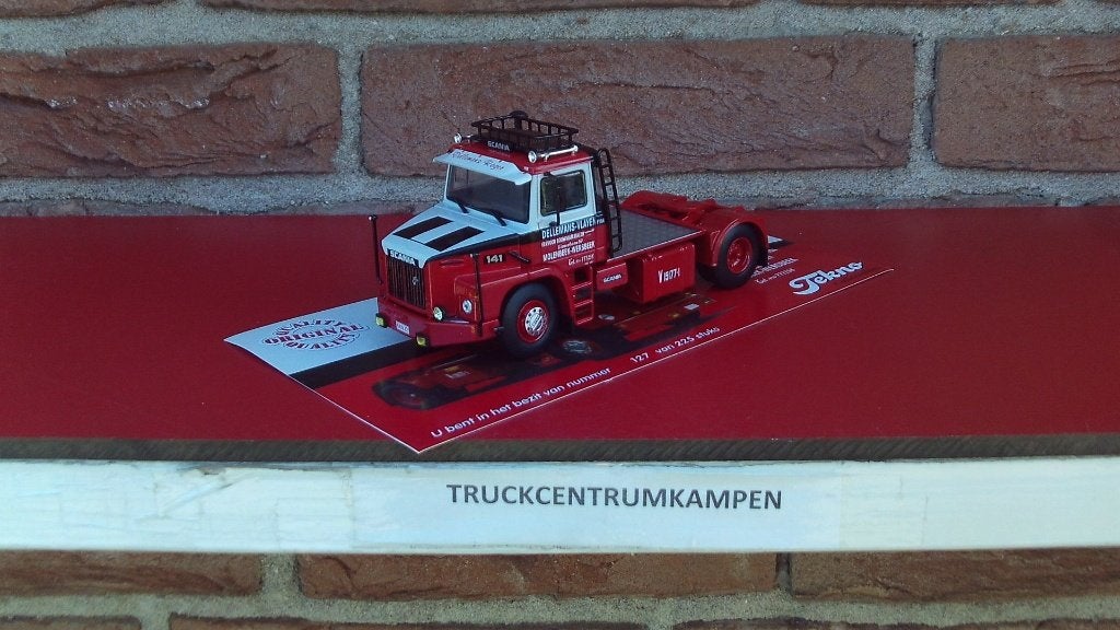 Tekno  Scania  141  Torpedo  van  Dellemans., Ophalen of Verzenden, Nieuw, Bus of Vrachtwagen, Tekno