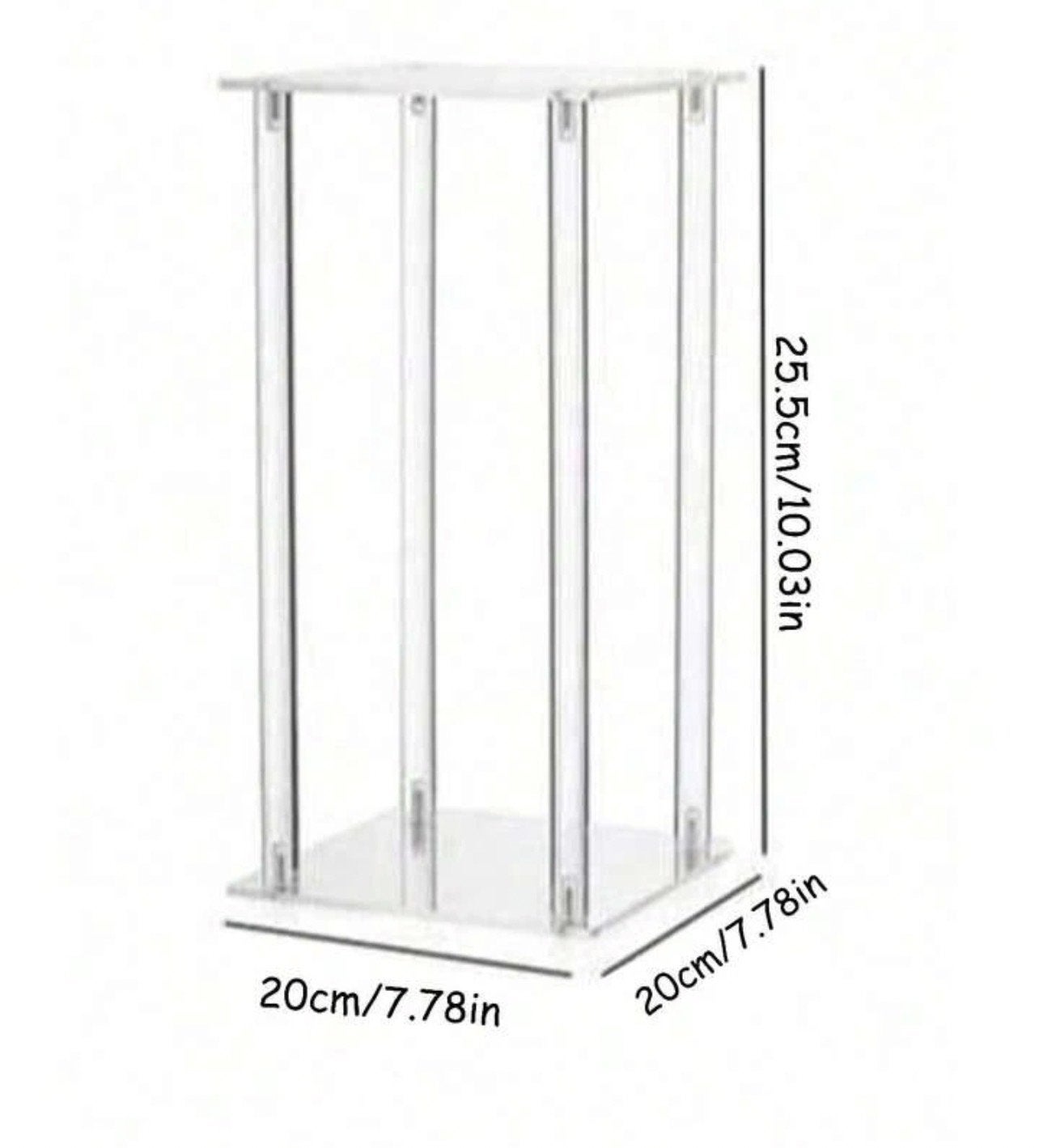 Acryl Display Standaard - Transparant, Ophalen, Nieuw, Kunststof, Modern