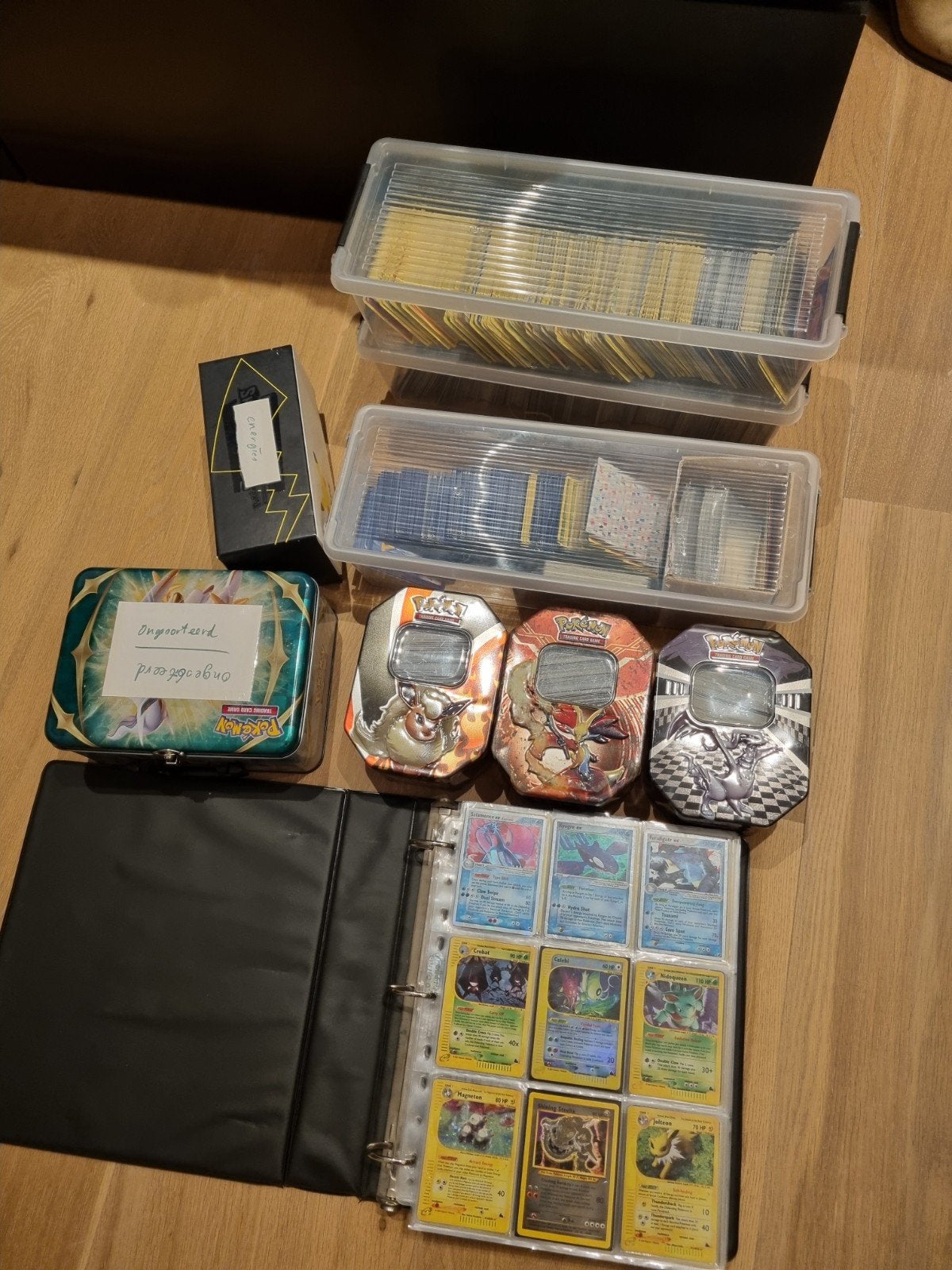 Verzameling pokemon kaarten van alles wat, Ophalen, Meerdere kaarten