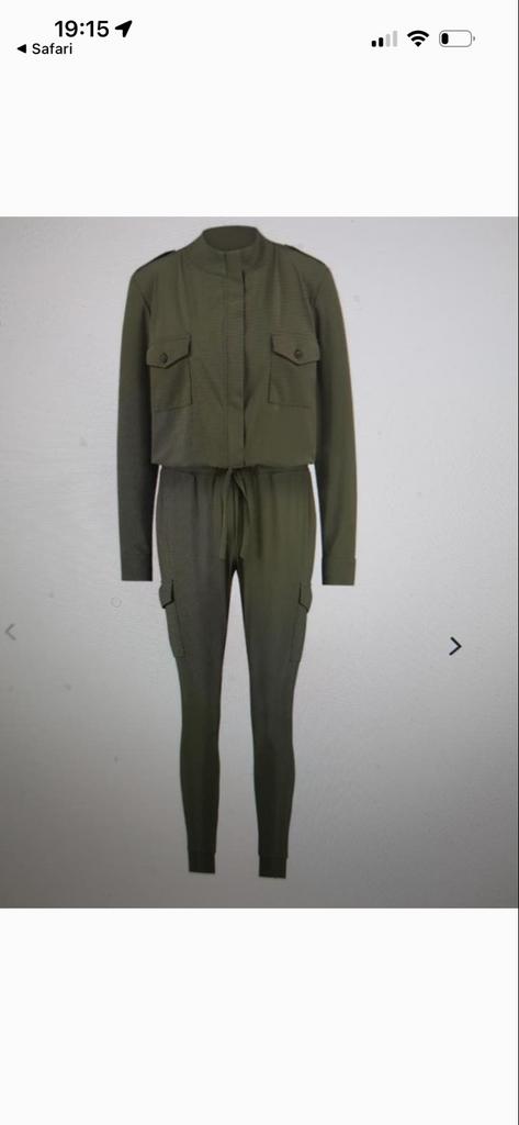 Studio Anneloes Cargo Jumpsuit - Comfortabel & Stijlvol, Kleding | Dames, Jumpsuits, Ophalen of Verzenden, Zo goed als nieuw, Maat 42/44 (L)