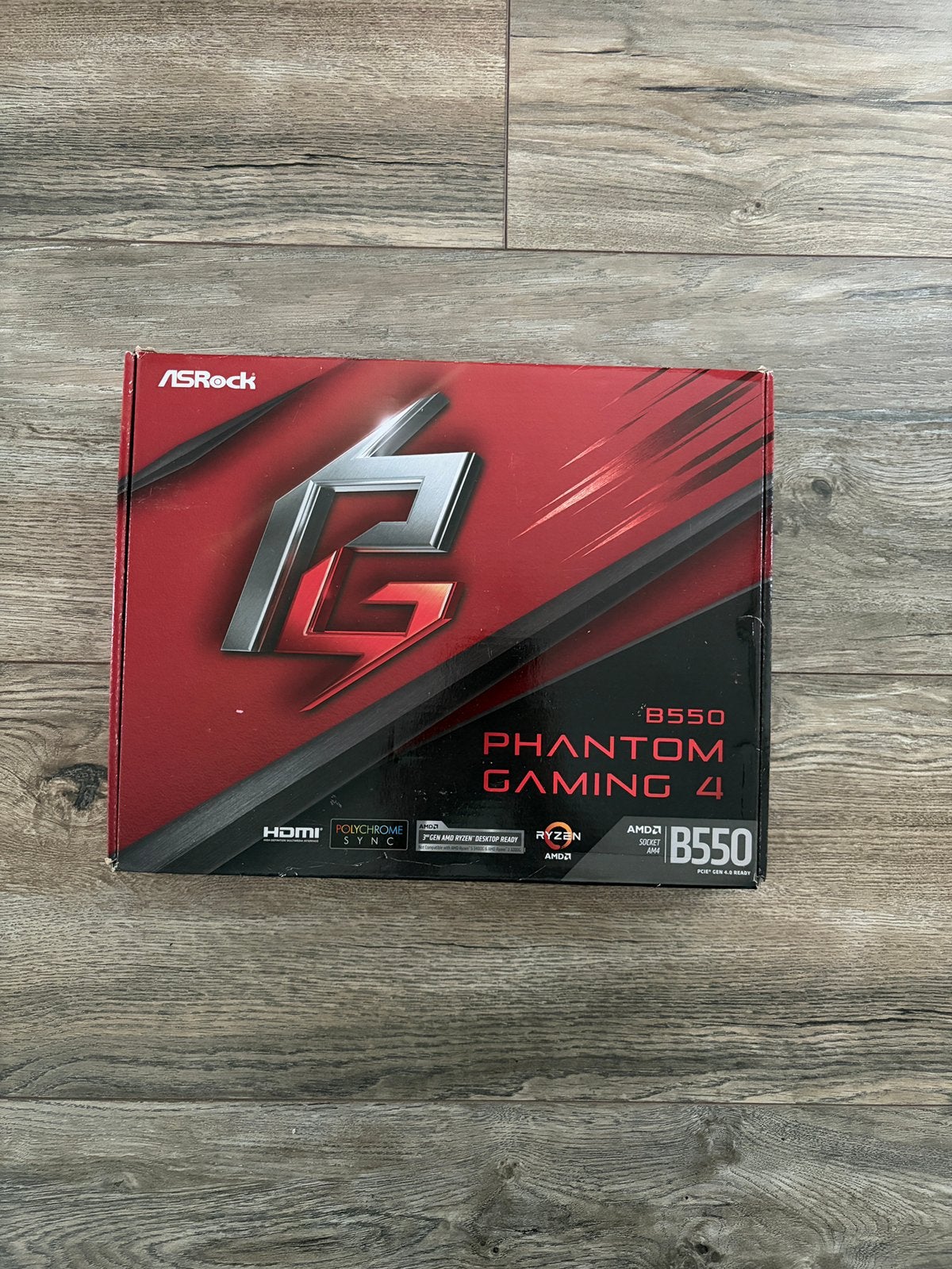 Asrock B550 Phantom Gaming 4, Computers en Software, Moederborden, Ophalen, Gebruikt, AMD, DDR4