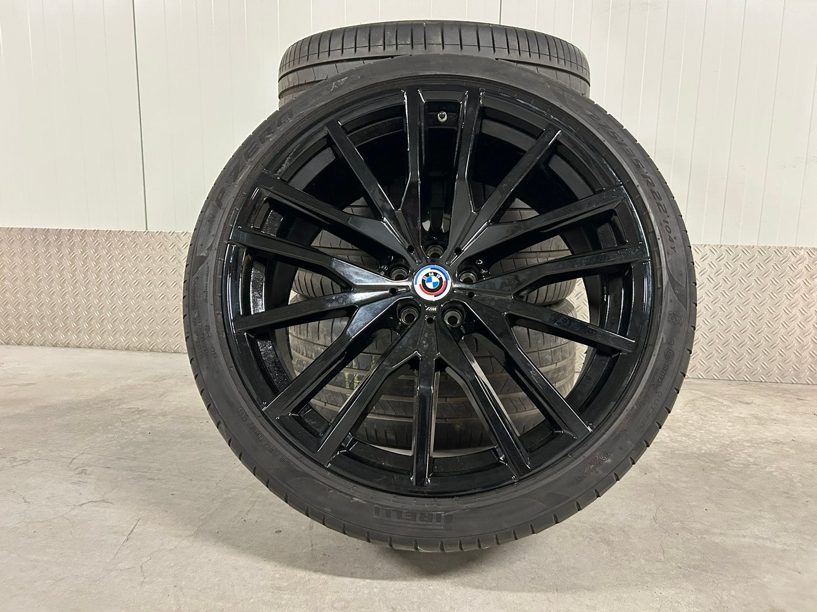 Originele BMW X5 G05 X6 G06 22 inch 742M Pirelli P-zero TPMS, Ophalen, Gebruikt, Banden en Velgen, Overige maten