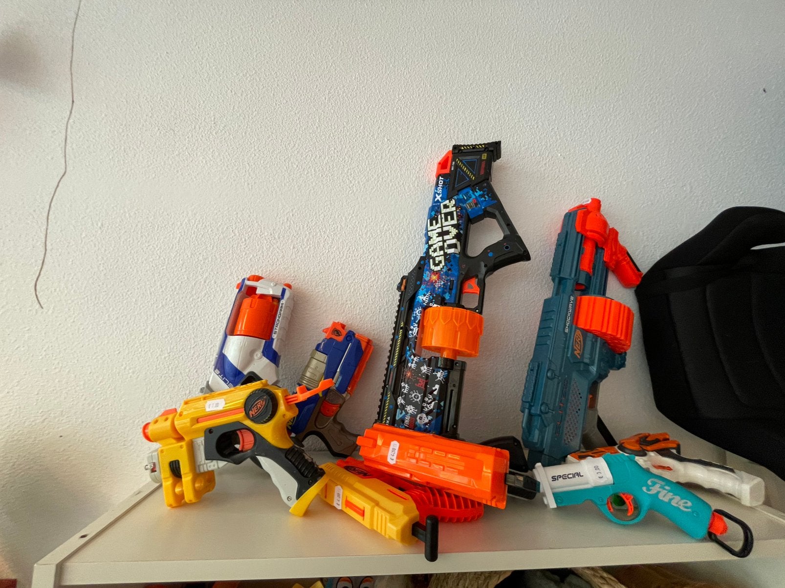 Nerf speelgoed, Kinderen en Baby's, Speelgoed | Buiten | Actiespeelgoed, Zo goed als nieuw, Ophalen